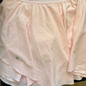 lululemon athletica Light Pink Skater Tennis Skirt